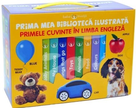 Cutie. Prima mea biblioteca ilustrata. Primele cuvinte in limba engleza