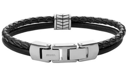 FOSSIL - Bratara barbati piele - Cadouri barbati